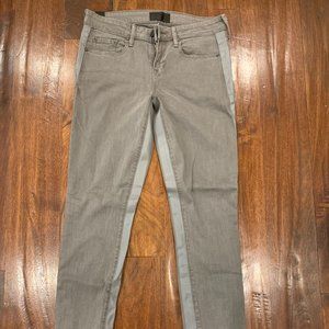 Vince Grey Skinny Jeans with stripes Size 25